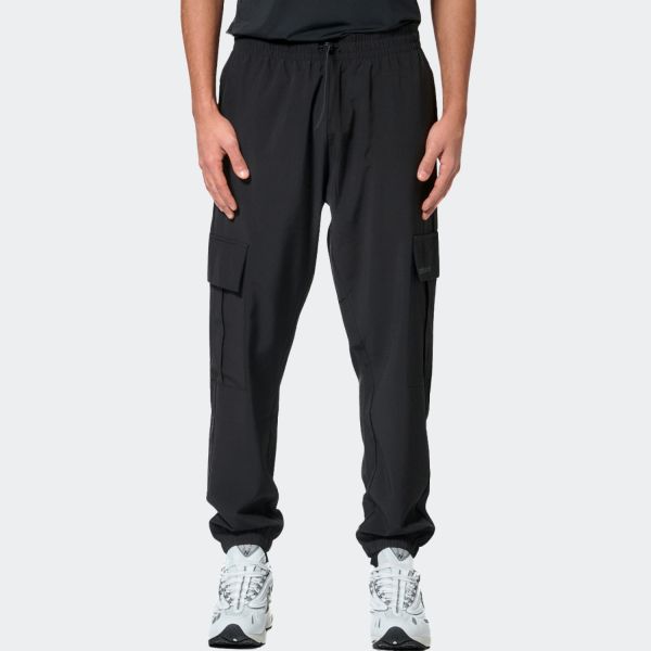 Body Action Poly Stretch Cargo Men's Pants 023625-01-Black