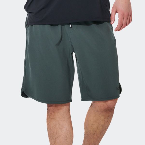 Body Action Men's Workout Shorts 033620-01-StoneKhaki