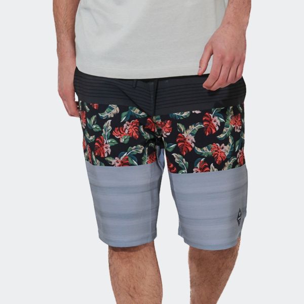 Body Action Surf Men's Swim Shorts 033625-01-NightFlower