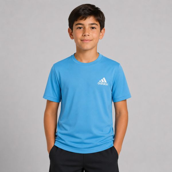 adidas Escouade Boy's Tennis Tee DU2480