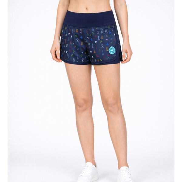 Bidi Badu Chidera Tech 2 in 1 Women's Tennis Shorts W314080221-DBLMX