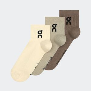 On Logo Mid Sock x 3