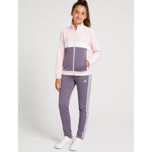 adidas Essentials 3 Stripes Tiberio Girls Tracksuit