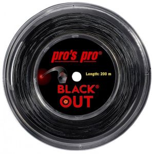 Pros Pro Blackout Tennis String (1.24mm, 200m)