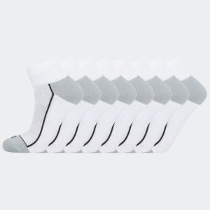 Endurance Avery Quarter Socks x 8