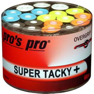 Pros Pro Super Tacky Plus Tennis Overgrips x 60