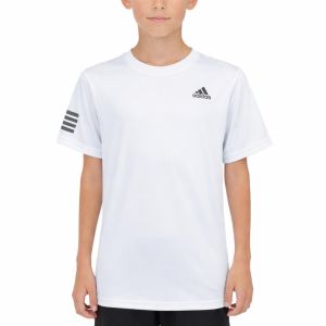 adidas Club 3-Stripes Boys Tennis Tee HN6295