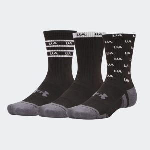 Under Armour Performance Tech Crew Socks x3