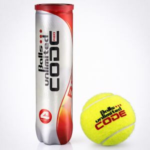 Topspin Unlimited Code Red Tennis Balls x 4